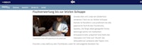a screen shot of a newspaper with a picture of a man
