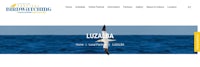 a website with a bird flying over the ocean